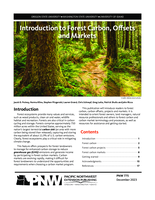 Introduction to Forest Carbon, Offsets and Markets