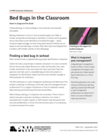 Bed Bugs in the Classroom