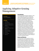 Applying Adaptive Grazing Management
