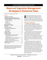 Weed and Vegetation Management in Christmas Trees