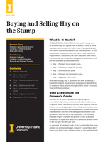 Buying and Selling Hay on the Stump