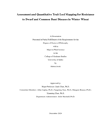 Assessment and Quantitative Trait Loci Mapping for Resistance to Dwarf and Common Bunt Diseases in Winter Wheat