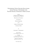 Extending Field Solver Solutions with Neural Networks for Faster Signal Integrity Simulation