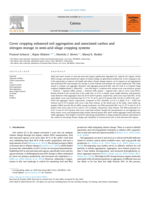Cover cropping enhanced soil aggregation and associated carbon and nitrogen storage in semi-arid silage cropping systems