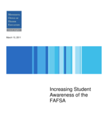 Increasing Student Awareness of the FAFSA