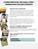 Career Services and Rural First-Generation College Students