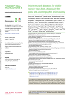 Priority research directions for wildfire science: views from a historically fire-prone and an emerging fire-prone country