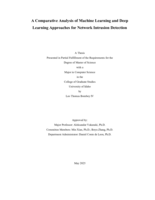 A Comparative Analysis of Machine Learning and Deep Learning Approaches for Network Intrusion Detection