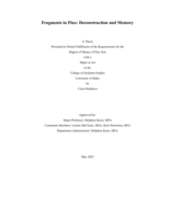 Fragments in Flux: Deconstruction and Memory