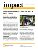 Idaho master gardeners learn and serve in Latah County