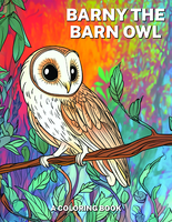Barny the Barn Owl Coloring Book