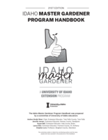 Idaho Master Gardener Program Handbook, 21st Edition