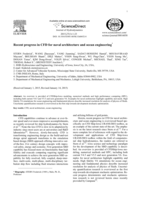 Recent progress in CFD for naval architecture and ocean engineering