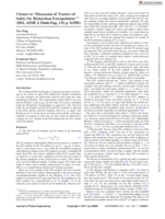 Closure to "Discussion of 'Factors of Safety for Richardson Extrapolation'" (2011, ASME J. Fluids Eng., 133, p. 115501)