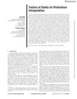 Factors of Safety for Richardson Extrapolation