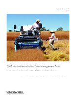 2007 North-Central Idaho Crop Management Trials