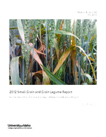 2012 Small Grain and Grain Legume Report