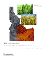 2012 Small Grains Report: Southcentral and Southeastern Idaho Cereals Research and Extension Program