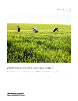 2008 Small Grain and Grain Legume Report: Northern Idaho Small Grain and Grain Legume Research and Extension Program