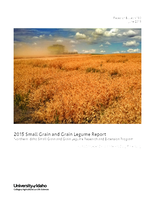 2015 Small Grain and Grain Legume Report of the Northern Idaho Small Grain and Grain Legume Research and Extension Program