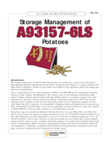 Storage Management of A93157-6LS Potatoes