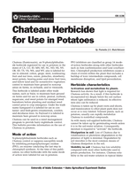 Chateau Herbicide for Use in Potatoes