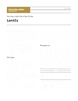 Northern Idaho Fertilizer Guide: Lentils