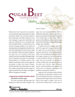 Sugar Beet Nematodes in Idaho and Eastern Oregon