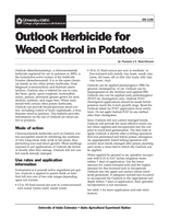 Outlook Herbicide for Weed Control in Potatoes