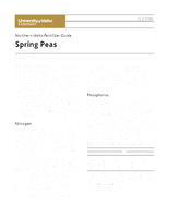 Northern Idaho Fertilizer Guide: Spring Peas