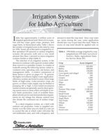 Irrigation Systems for Idaho Agriculture