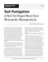 Soil Fumigation: A Tool for Sugar Beet Cyst Nematode Management