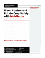 Weed Control and Potato Crop Safety with Metribuzin