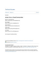 Action Civics in Rural Communities