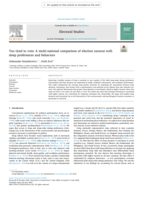 Too tired to vote: A multi-national comparison of election turnout with sleep preferences and behaviors