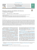 Polarization congruence and satisfaction with democracy: A multinational investigation