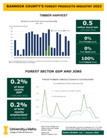 2023 Bannock County's Forest Products Industry