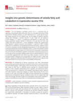 Insights into genetic determinants of volatile fatty acid catabolism in Cupriavidus necator H16