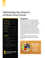 Minimizing the Impacts of Home Food Waste