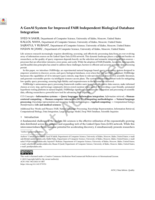 A GenAI System for Improved FAIR Independent Biological Database Integration