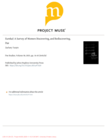 Eureka!: A Survey of Women Discovering, and Rediscovering, Poe