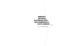 Immersive Education: An Interview with Rick Sommerfeld & Scott Lawrence