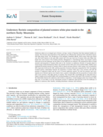 Understory floristic composition of planted western white stands in the northern Rocky Mountains