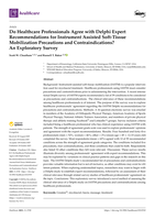 Do Healthcare Professionals Agree with Delphi Expert Recommendations for Instrument Assisted Soft-Tissue Mobilization Precautions and Contraindications? An Exploratory Survey