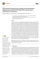 Electrochemical Machining of Highly Strain-Hardenable High-Entropy FeMnCrCoSi Alloy: Role of Passivation and Selective Dissolution