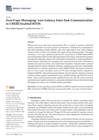 Zero-Copy Messaging: Low-Latency Inter-Task Communication in CHERI-Enabled RTOS