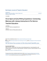 Once Upon an Early Writing Experience: Connecting Memory with Literacy Instruction in Pre-ServiceTeacher Education