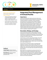 Integrated Pest Management of Annual Kochia