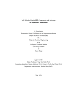 Soft Robotics-Enabled RF Components and Antennas for High-Power Applications
