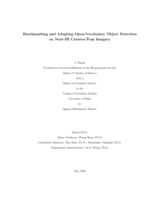 Benchmarking and Adapting Open-Vocabulary Object Detection on Near-IR Camera-Trap Imagery